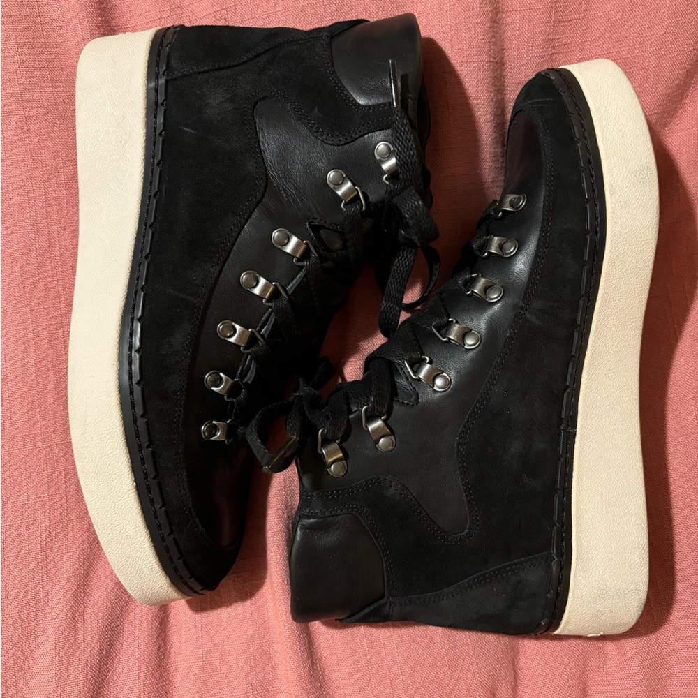 Vince Black Soren Boots